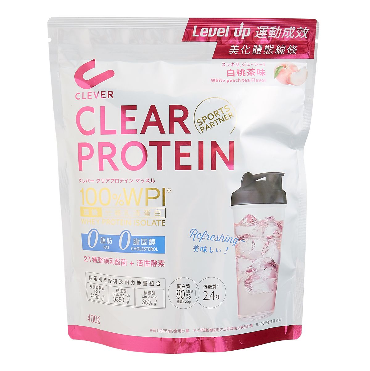 Clever | CLEVER 清 蛋白 (白桃茶味)