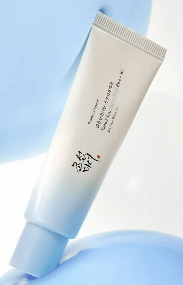 BEAUTY OF JOSEON | 大米籽水+維他命B5 輕盈水潤防曬霜 SPF50+ PA++++ 50毫升 - 原裝行貨 - (化學防曬) EXP: 2028